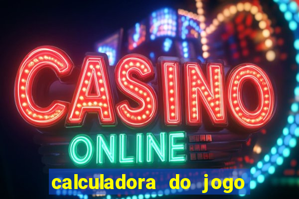 calculadora do jogo do bicho